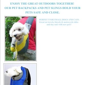 Dog Cat Carrier, Crossbody, Backpack, Carrier